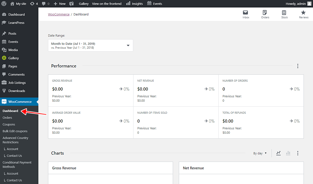 WooCommerce screenshot - I 10 migliori creatori di siti web per il commercio elettronico per piccole imprese nel 2026