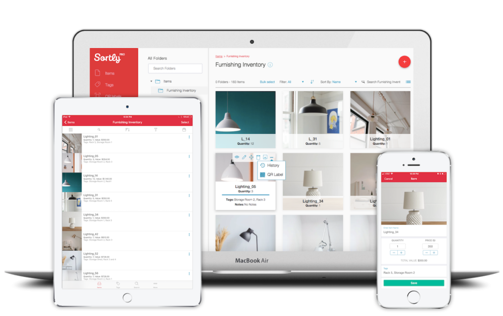 Sortly screenshot - I 10 migliori software di gestione dell’inventario per piccole imprese nel 2026