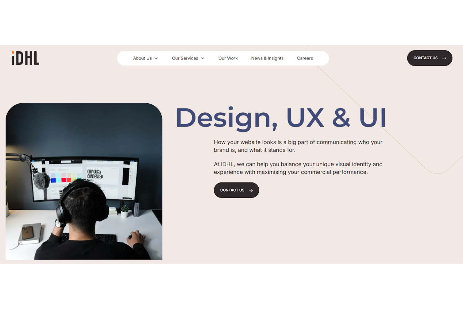 IDHL screenshot - 10 Migliori Esperti di Marketing Shopify da Assumere nel 2026