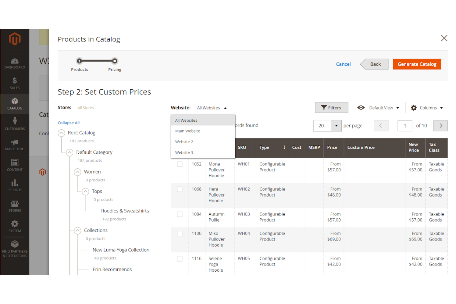 Adobe Commerce screenshot - Las 10 mejores plataformas de comercio electrónico B2C analizadas en 2026