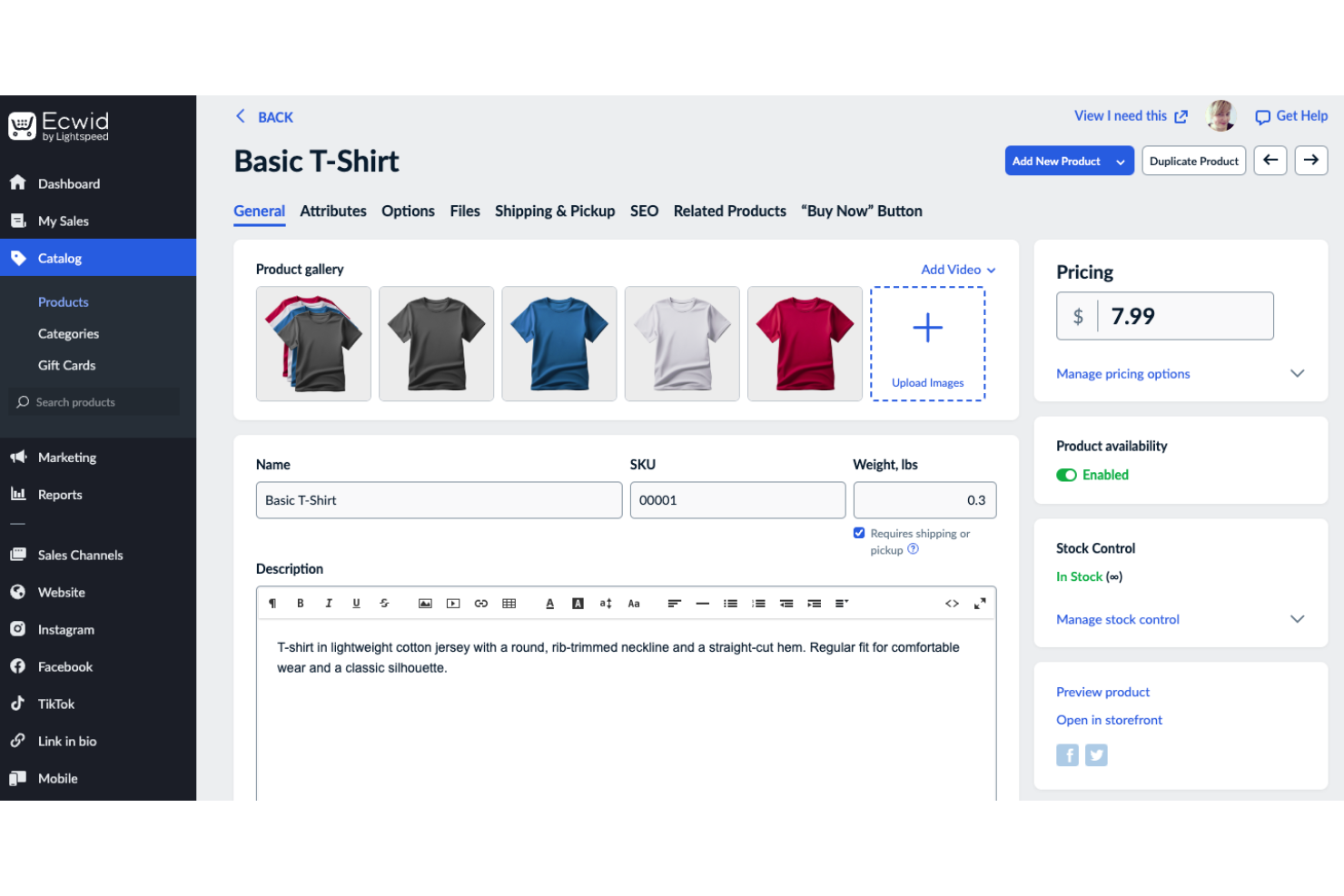 Ecwid screenshot - Le 10 Migliori Piattaforme Ecommerce per Medie Imprese nel 2026