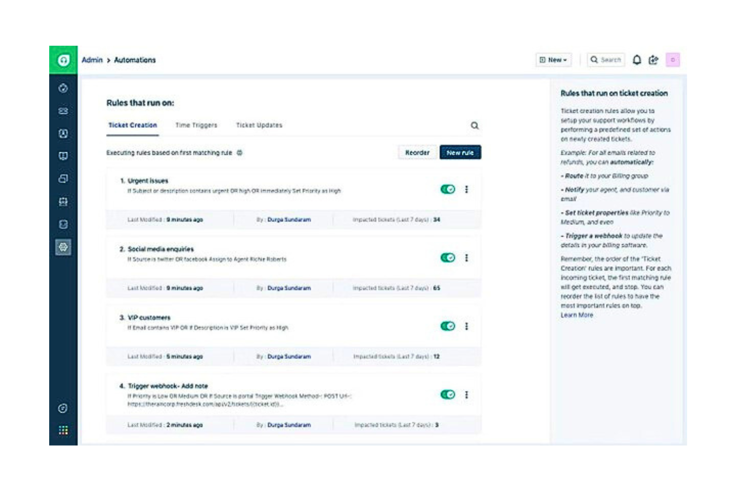 Freshdesk screenshot - 10 Mejores Software de Atención al Cliente para Comercio Electrónico en 2026