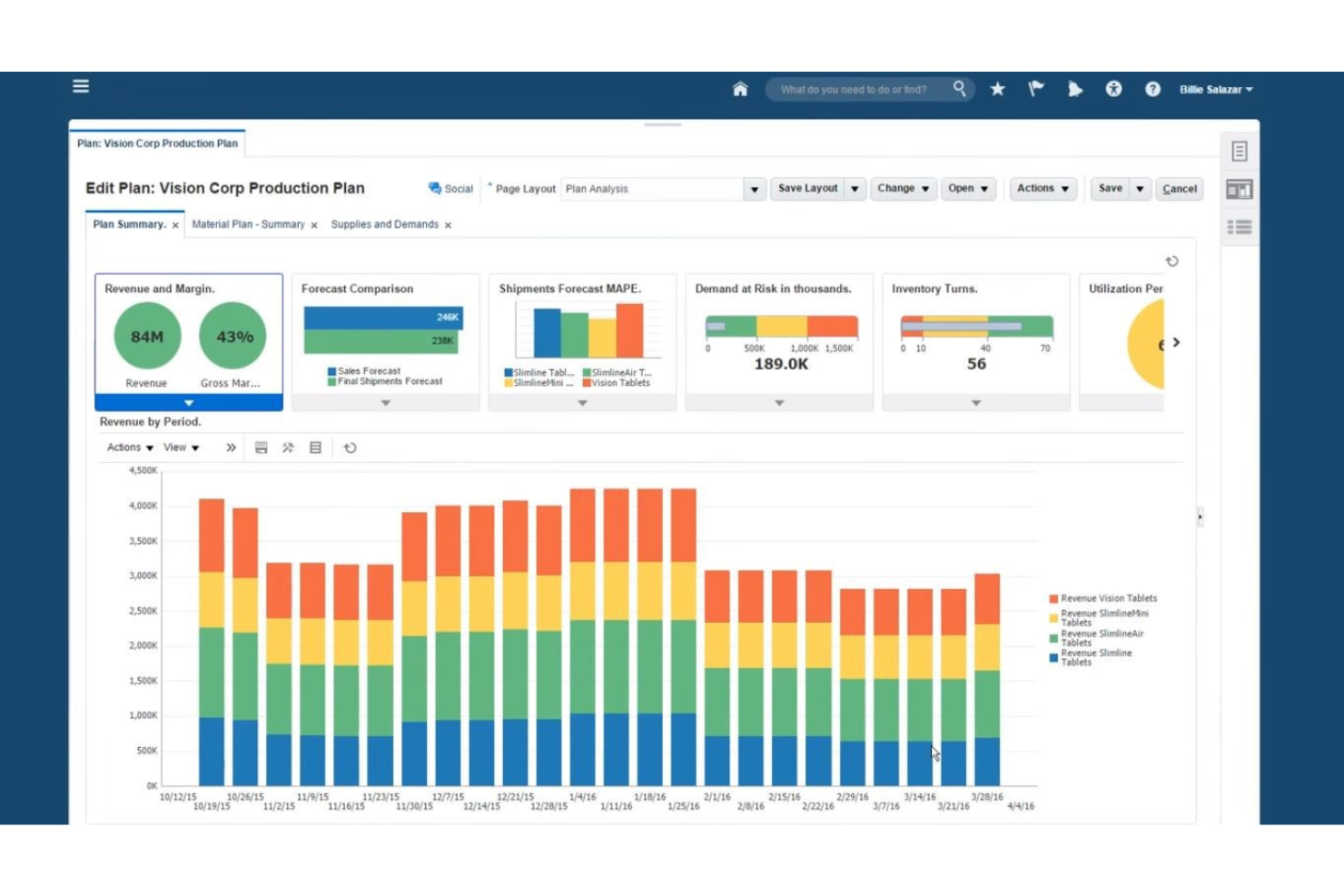 Oracle Supply Chain Management screenshot - 10 Mejores Software de Gestión de Relaciones con Proveedores en 2026