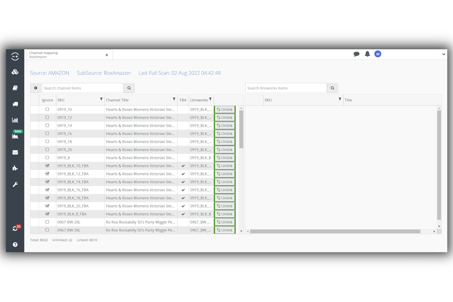 Linnworks screenshot - Los 10 mejores software de gestión de inventario para comercio electrónico en 2026