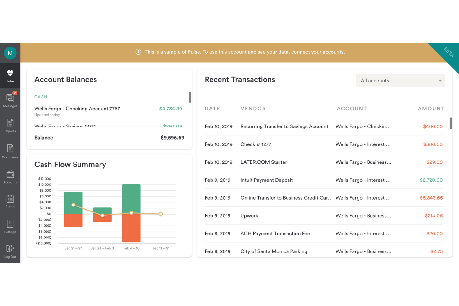 Bench screenshot - Los 10 Mejores Software de Contabilidad para Ecommerce en 2026