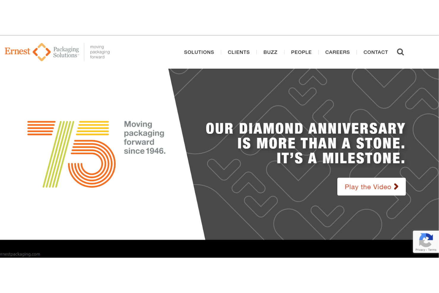 Ernest Packaging screenshot - 10 mejores fabricantes de envases sostenibles en 2026