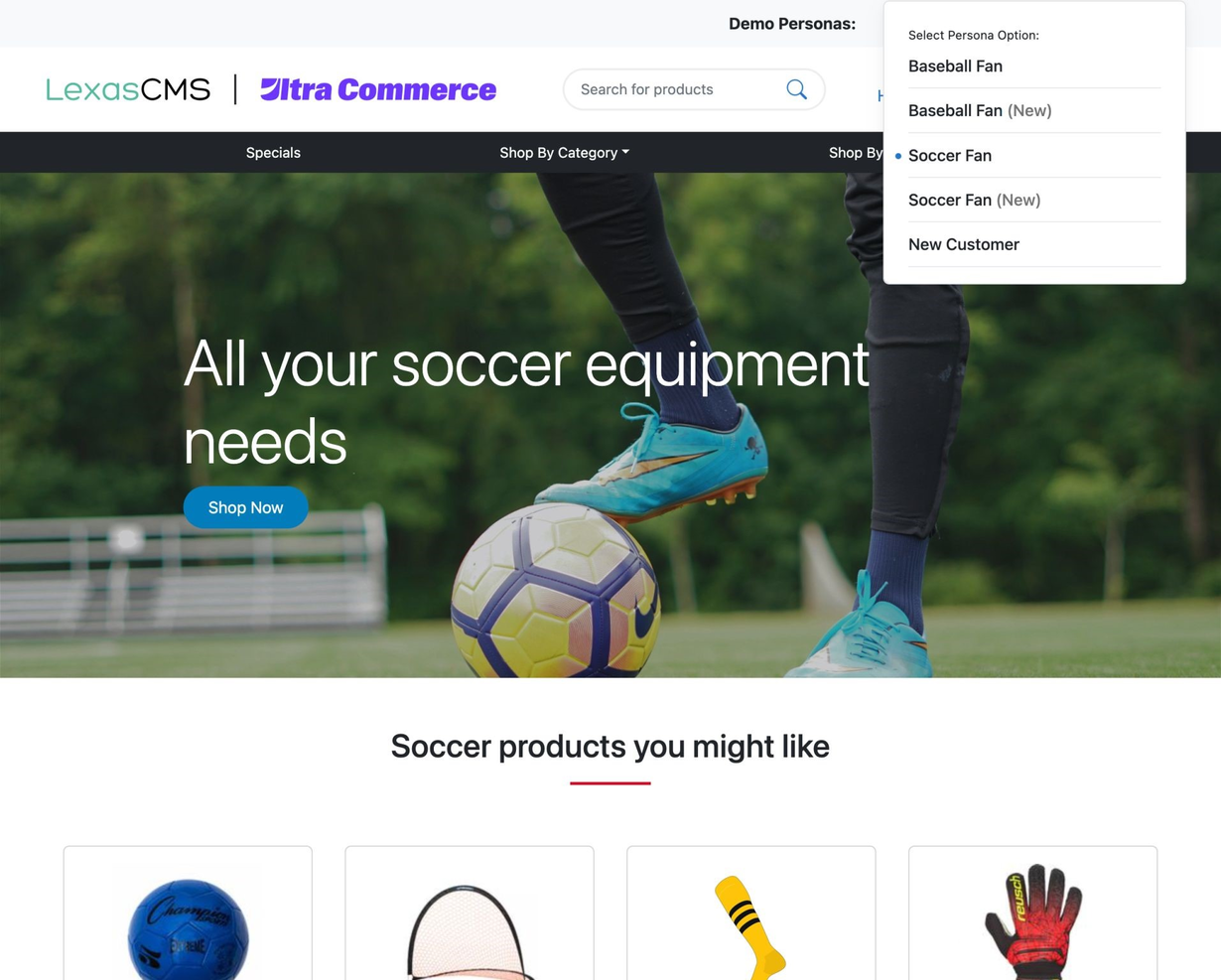 Ultra Commerce screenshot - Las 10 mejores plataformas de comercio electrónico empresarial para 2026