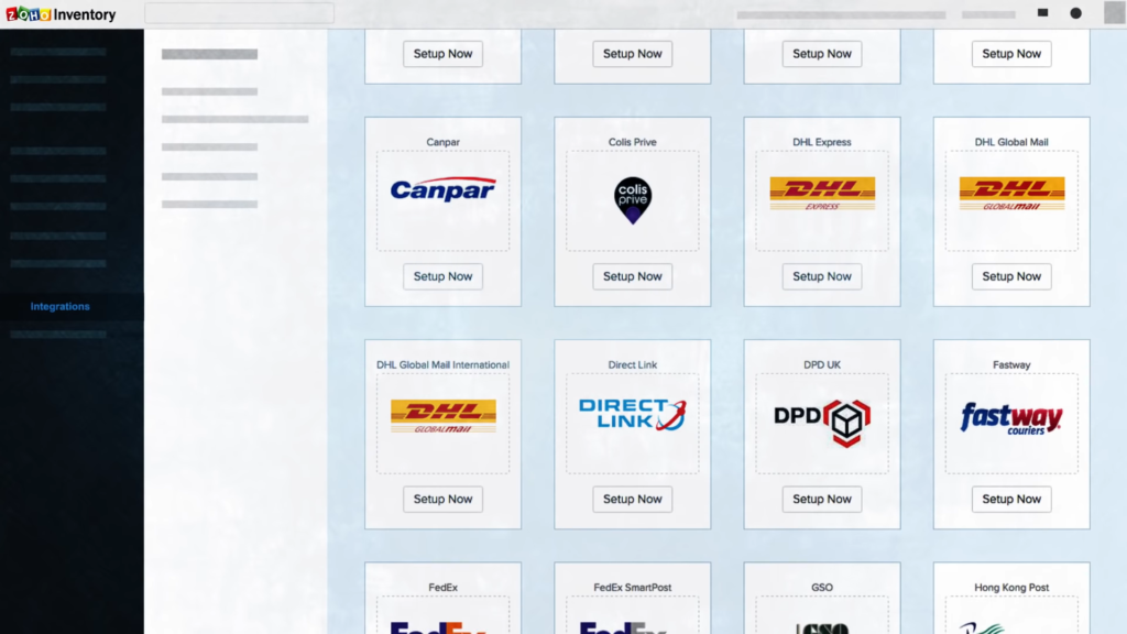 Zoho Inventory screenshot - 10 Mejores Sistemas de Gestión de Pedidos para Escalar en 2026
