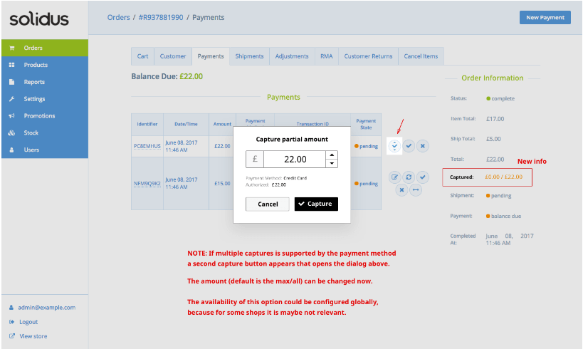 Solidus screenshot - Le 10 migliori piattaforme ecommerce open source nel 2026
