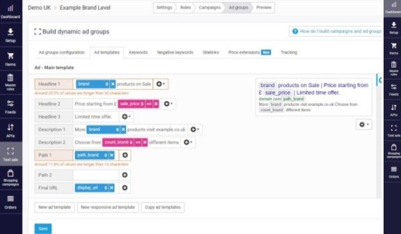 Channable screenshot - 10 Mejores Plataformas de Comercio Electrónico Multicanal para 2026