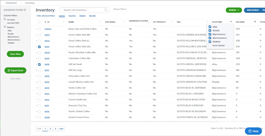 ShipBob screenshot - 10 Migliori Servizi di Logistica per Ecommerce per 2026