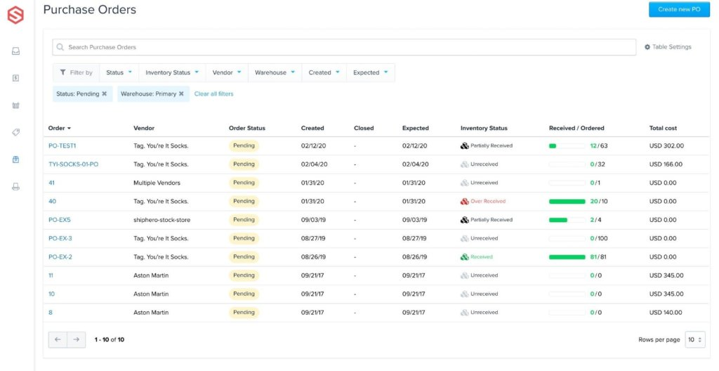 ShipHero screenshot - I 10 migliori software per l’e-commerce per far crescere il tuo brand nel 2026
