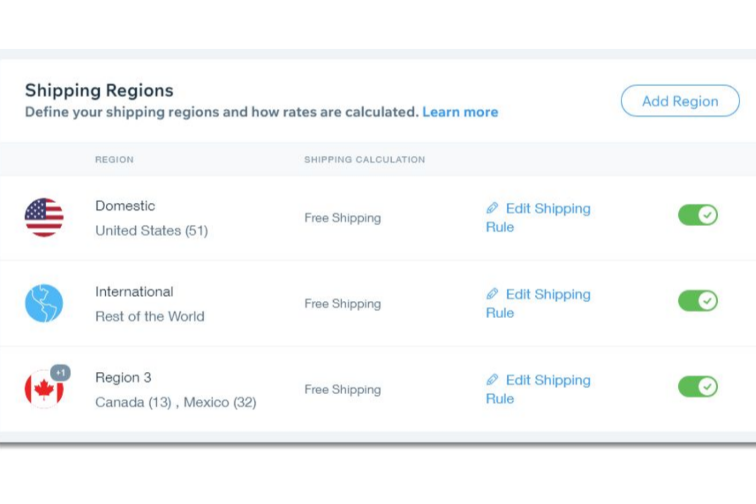 Wix screenshot - I 10 Migliori Software per la Spedizione Ecommerce per il 2026