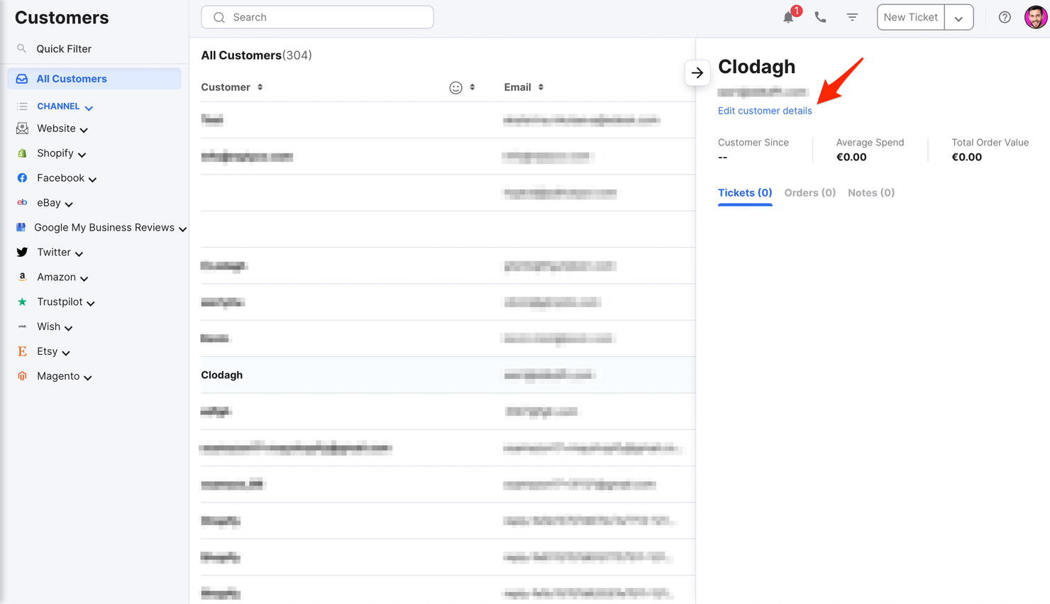 eDesk screenshot - 10 mejores CRMs para ecommerce para hacer crecer tu tienda en 2026