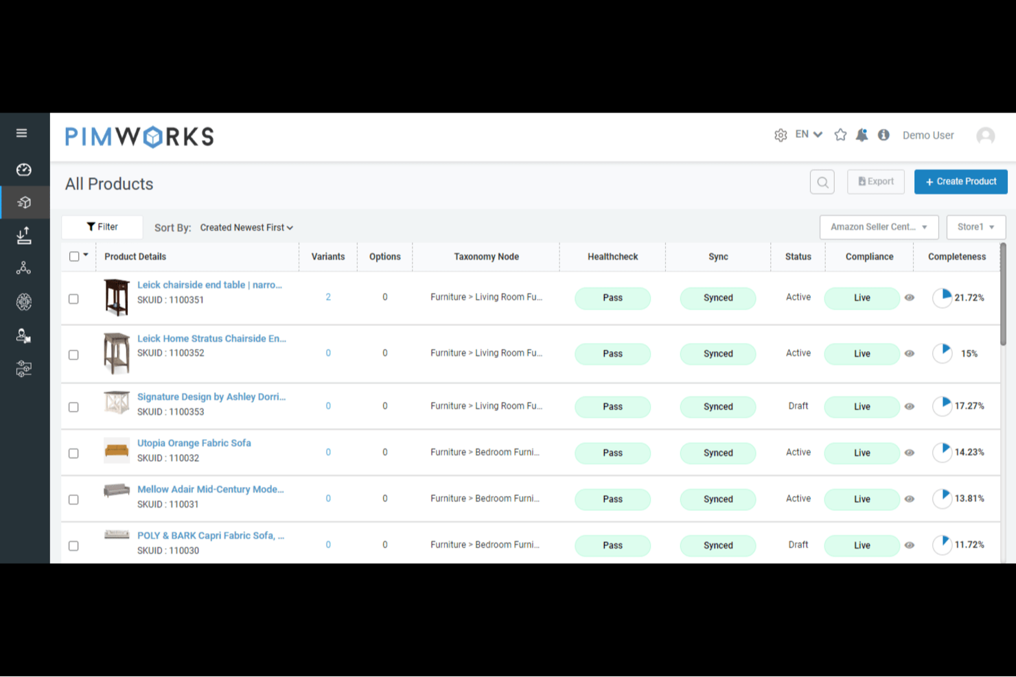 PIMworks screenshot - 10 Mejores Software de Gestión de Datos de Productos de Comercio Electrónico en 2026
