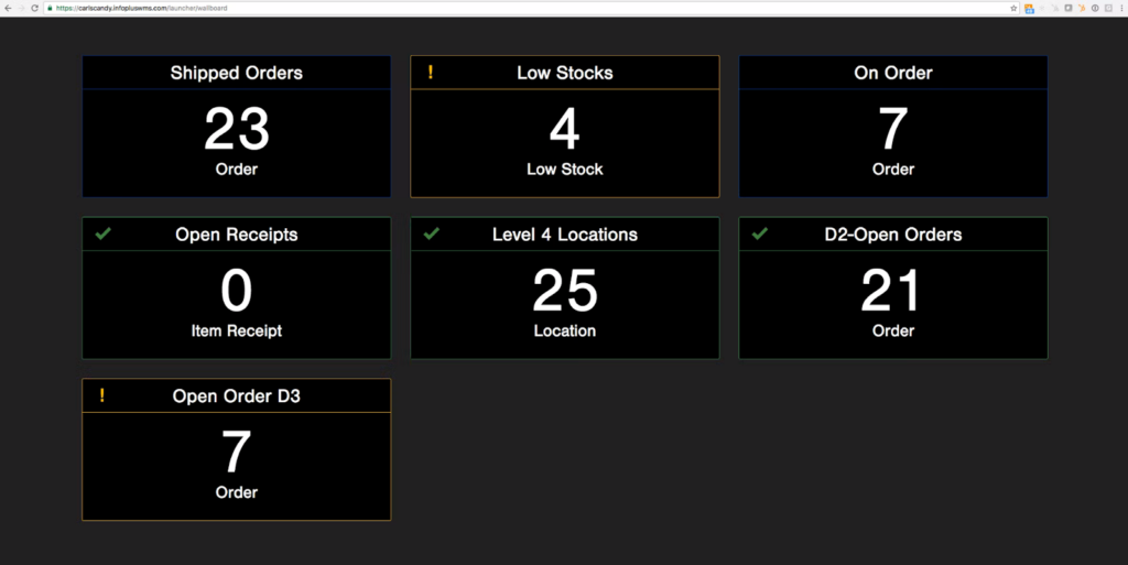 Infoplus screenshot - Los 10 mejores sistemas de gestión de almacenes en la nube en 2026