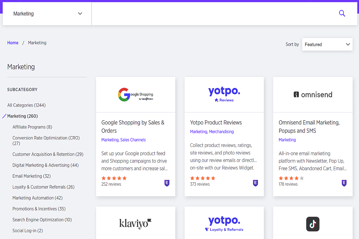 BigCommerce screenshot - 10 Mejores Herramientas de Marketing para Ecommerce para Crecer en 2026