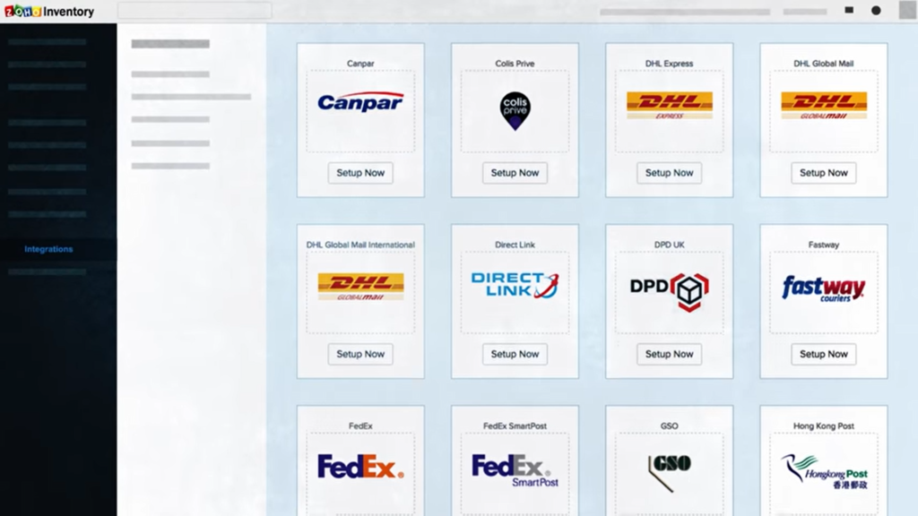 Zoho Inventory screenshot - 10 Mejores Herramientas de Gestión de Inventario en la Nube de 2026
