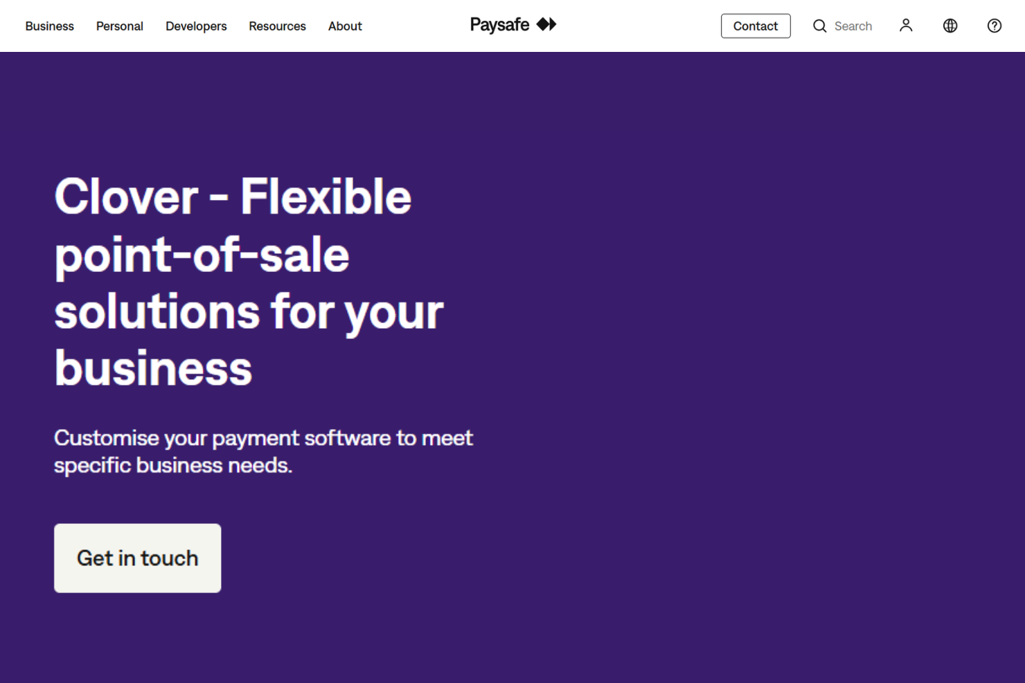 Paysafe screenshot - 10 Migliori lettori di carte di credito per Android nel 2026