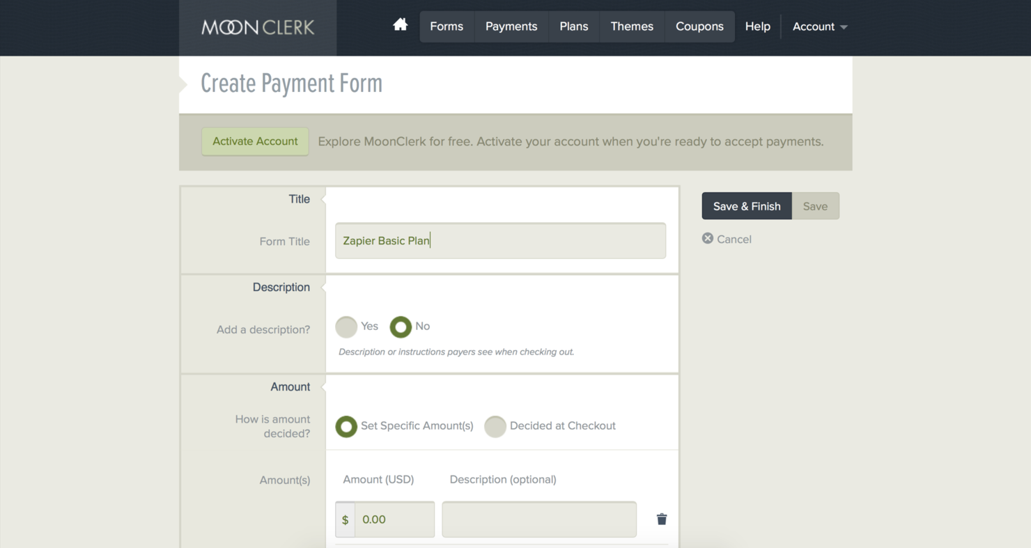 MoonClerk screenshot - Le 10 Migliori Soluzioni di Software per Abbonamenti per Piccole Imprese nel 2026
