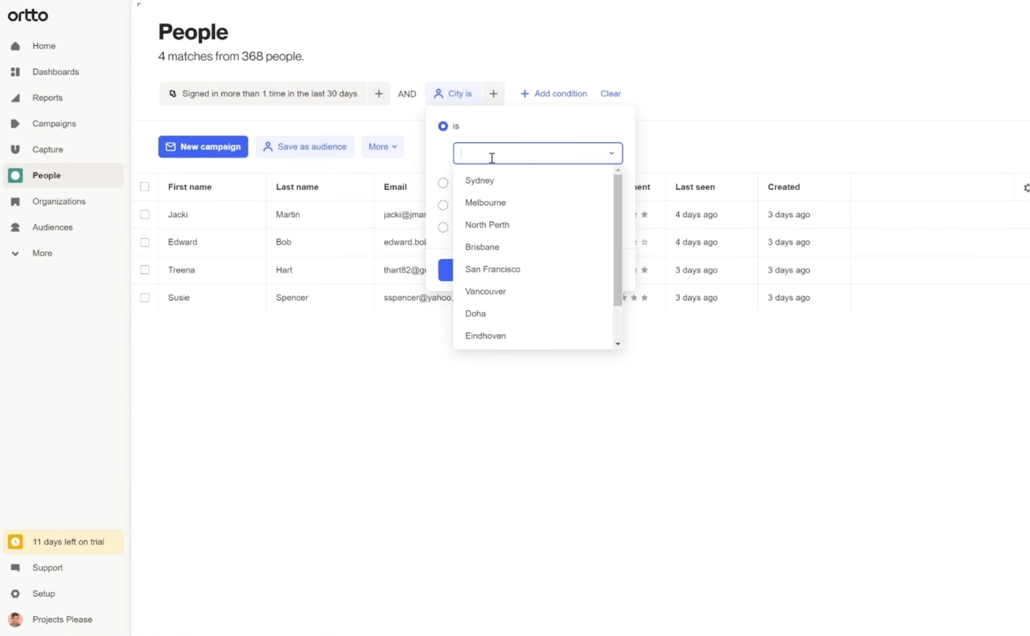 Ortto screenshot - 10 mejores herramientas de automatización para ecommerce clasificadas para 2026