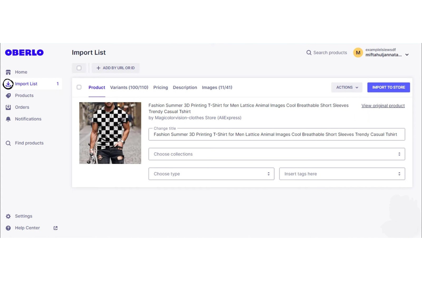 Oberlo screenshot - I 10 migliori software di dropshipping per venditori nel 2026