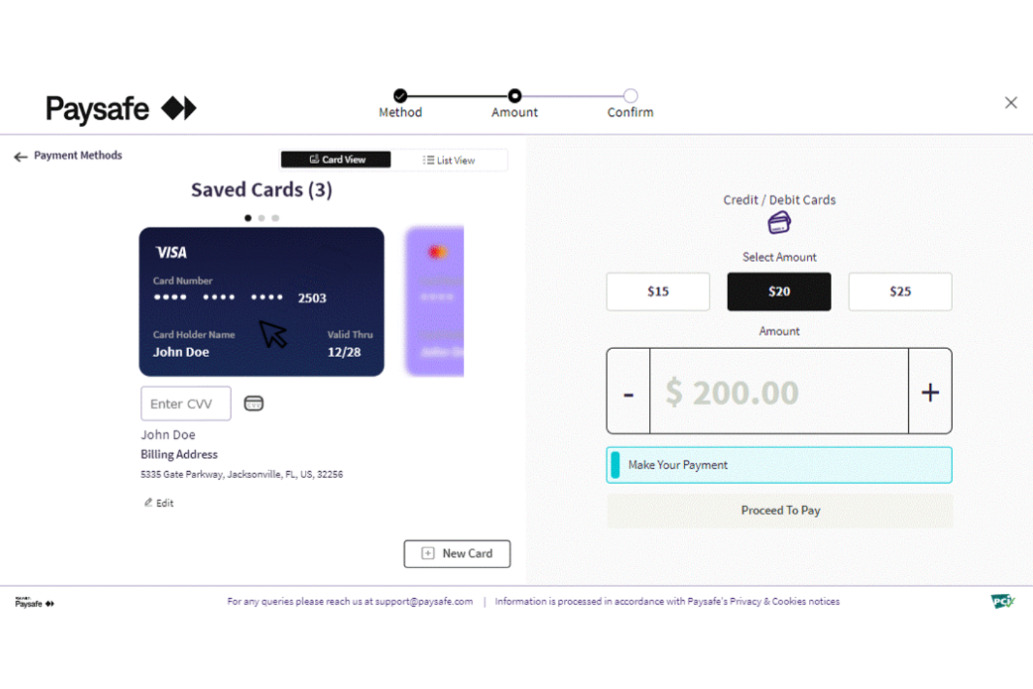Paysafe screenshot - 28 Mejores Proveedores de Pasarelas de Pago en el Reino Unido en 2026