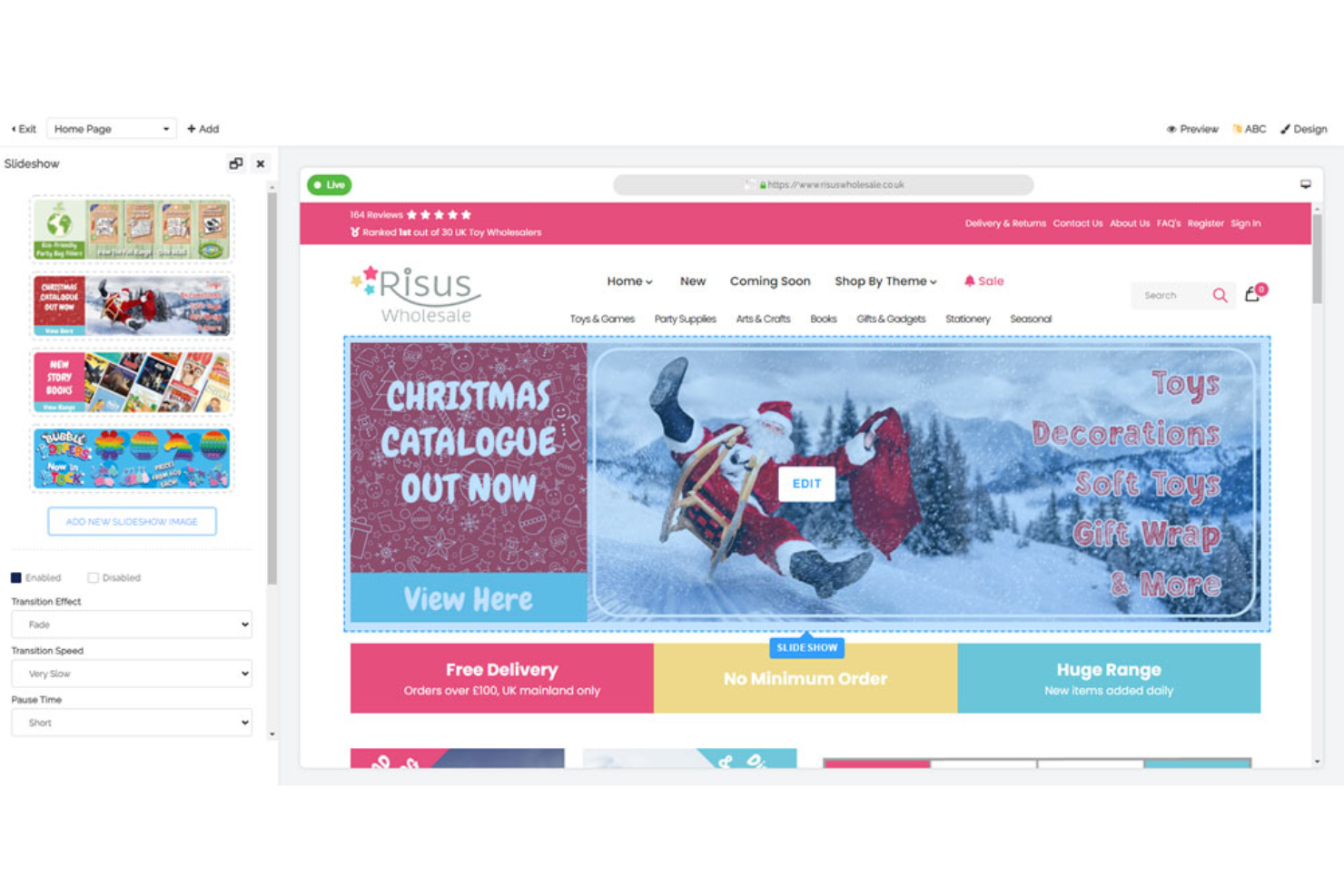 freewebstore screenshot - 10 Mejores Constructores de Sitios Web de Comercio Electrónico con IA Analizados en 2026