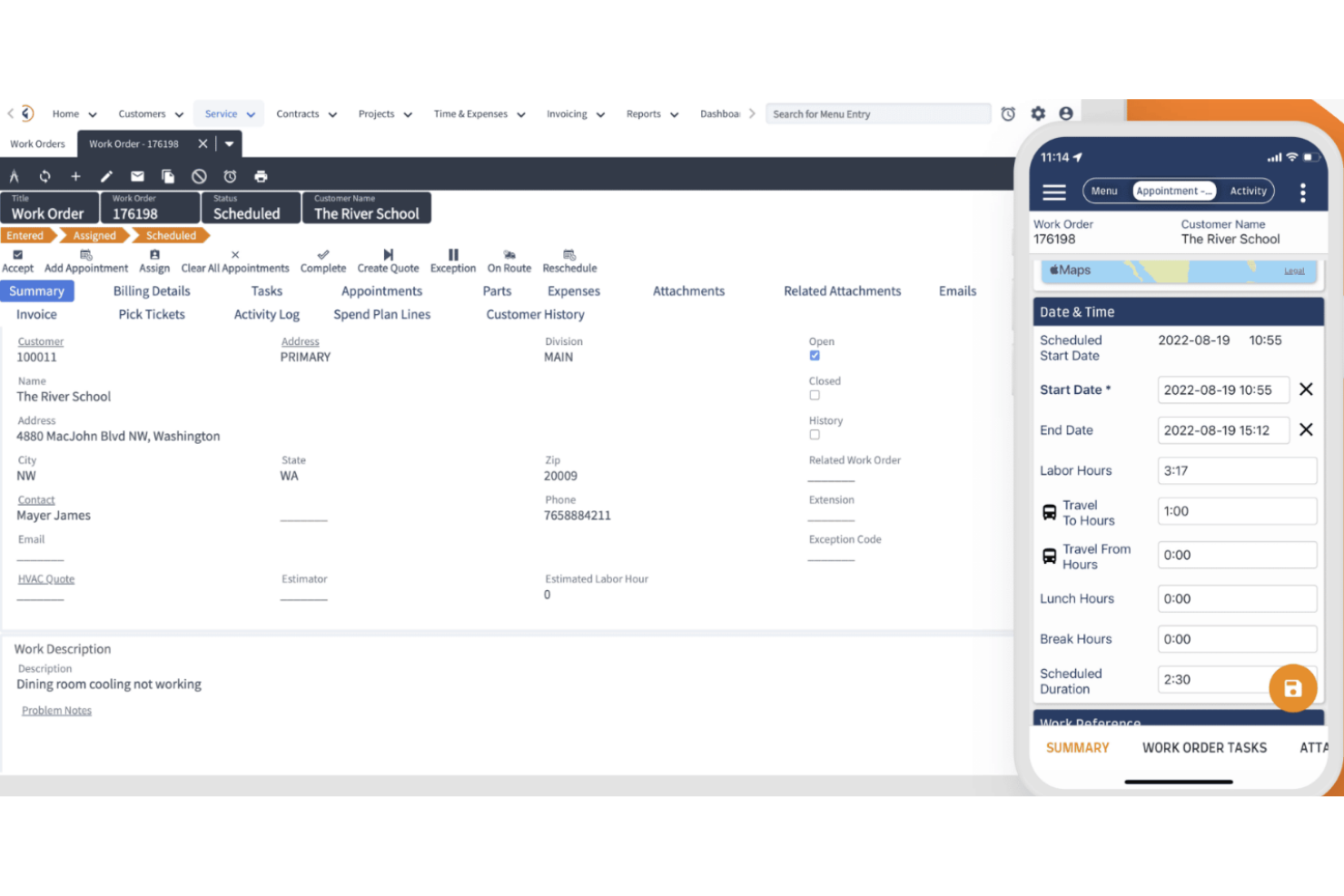 Fieldpoint screenshot - 10 Mejores Alternativas a Jobber Revisadas en 2026
