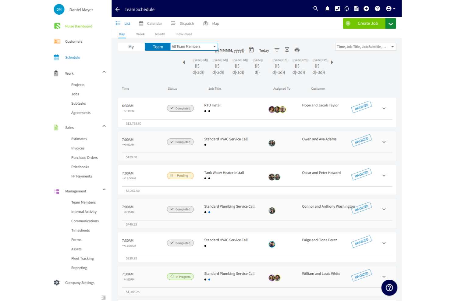 FieldPulse screenshot - 10 Mejores Alternativas a Jobber Revisadas en 2026