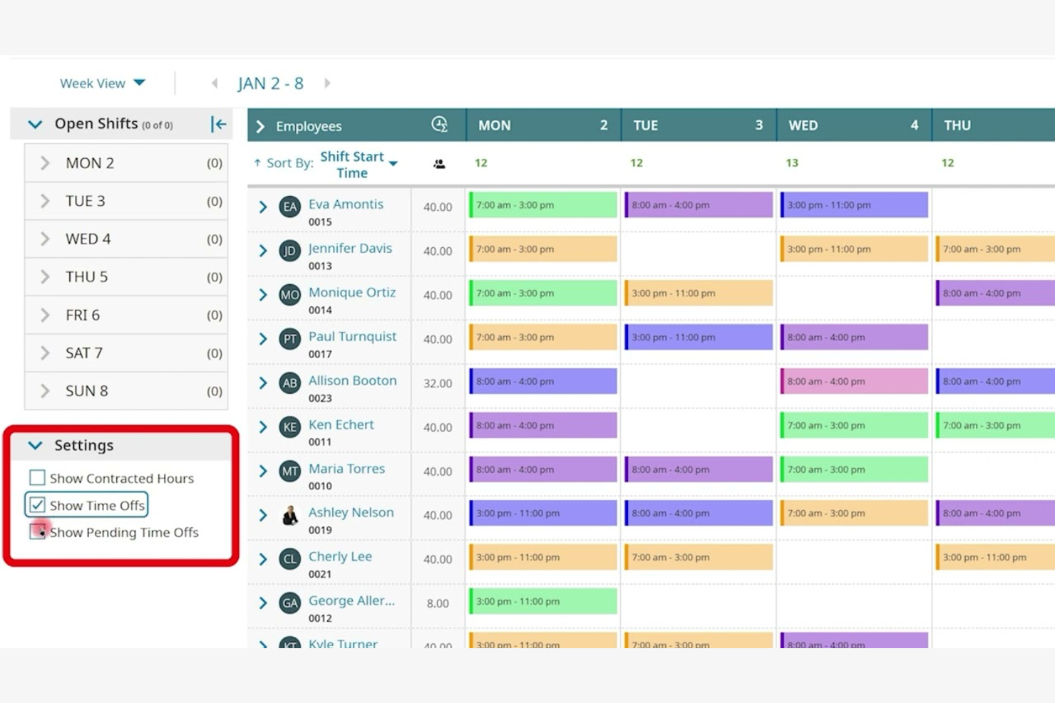 UKG screenshot - I 10 migliori software per la pianificazione dei turni dei dipendenti nel retail recensiti nel 2026