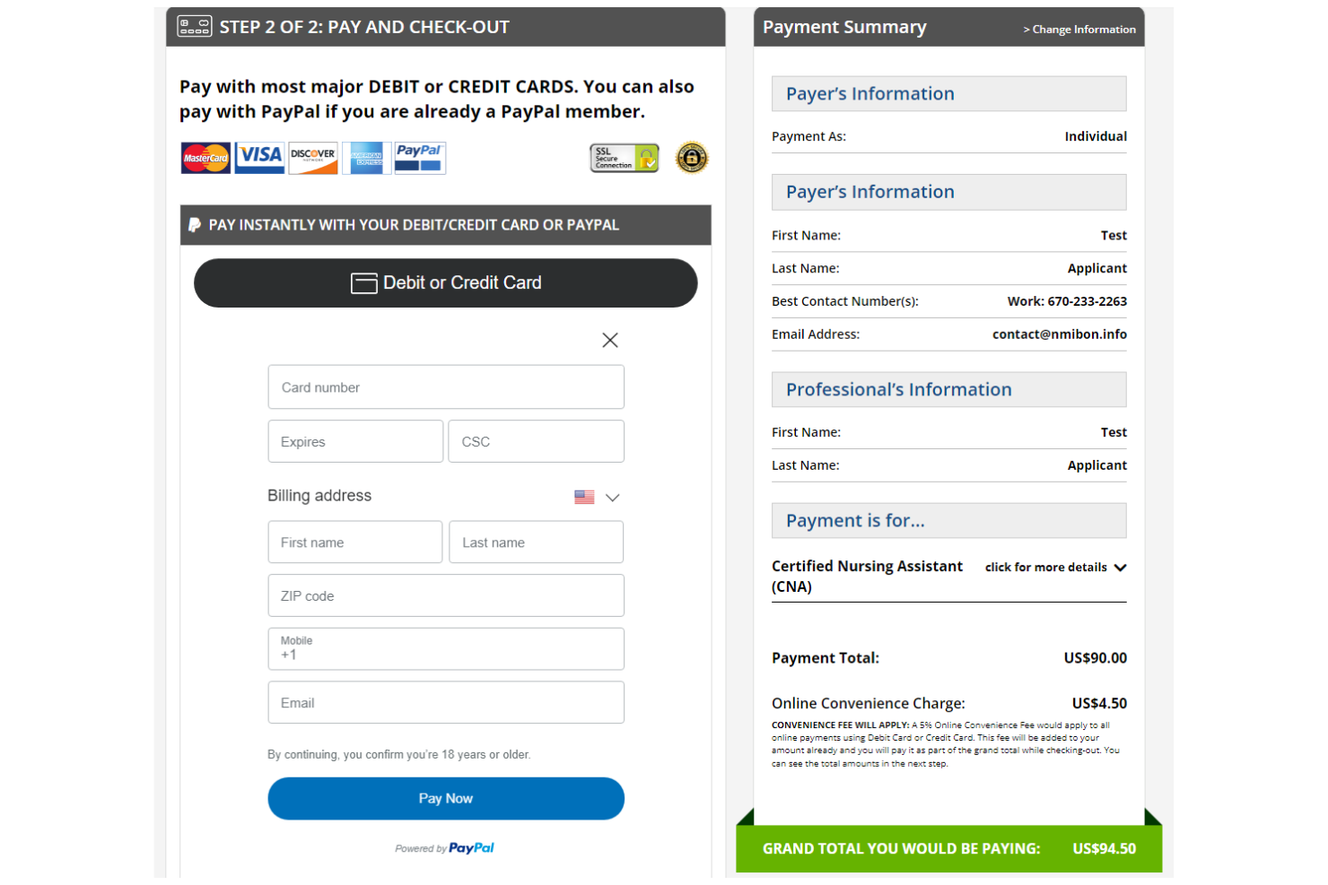 NMI screenshot - 10 Mejores Alternativas a Payoneer Analizadas en 2026