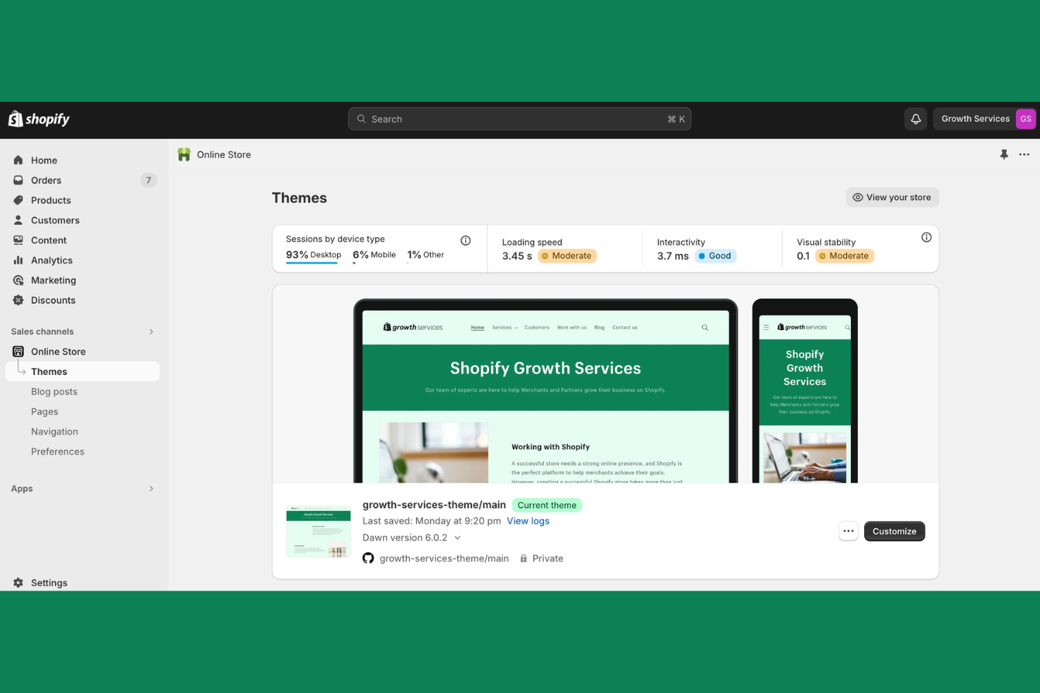 Shopify screenshot - Le 10 migliori piattaforme software di ecommerce mobile nel 2026