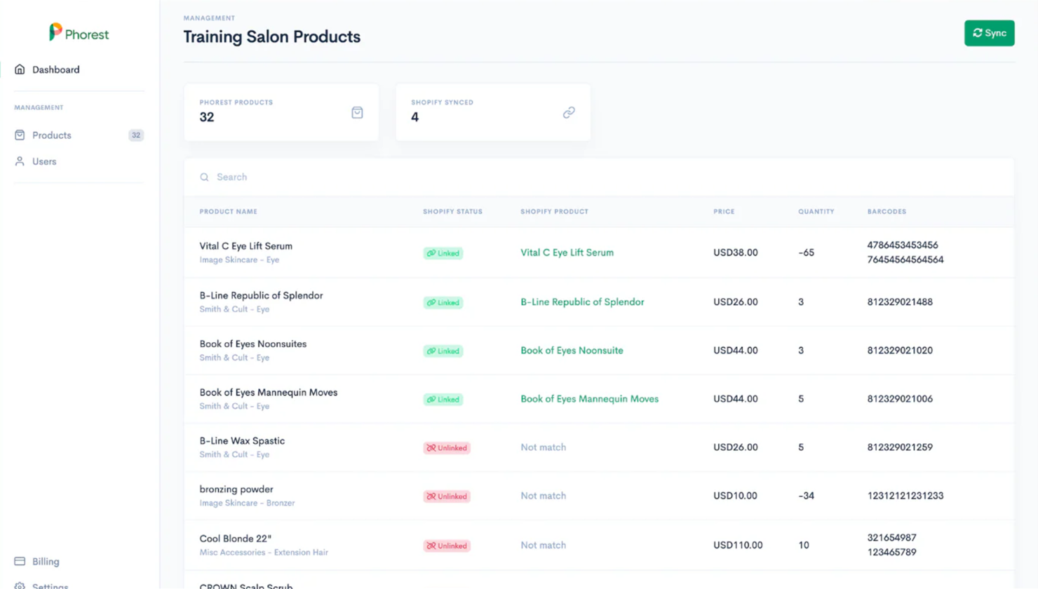 Phorest screenshot - 10 Mejores Sistemas de Software POS para Salones Clasificados para 2026