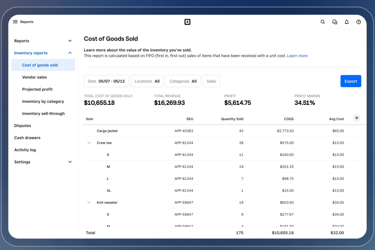 Square screenshot - Le 10 migliori alternative a Linnworks recensite nel 2026