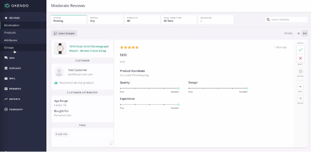 Okendo screenshot - 10 Mejores Alternativas a Yotpo Analizadas en 2026