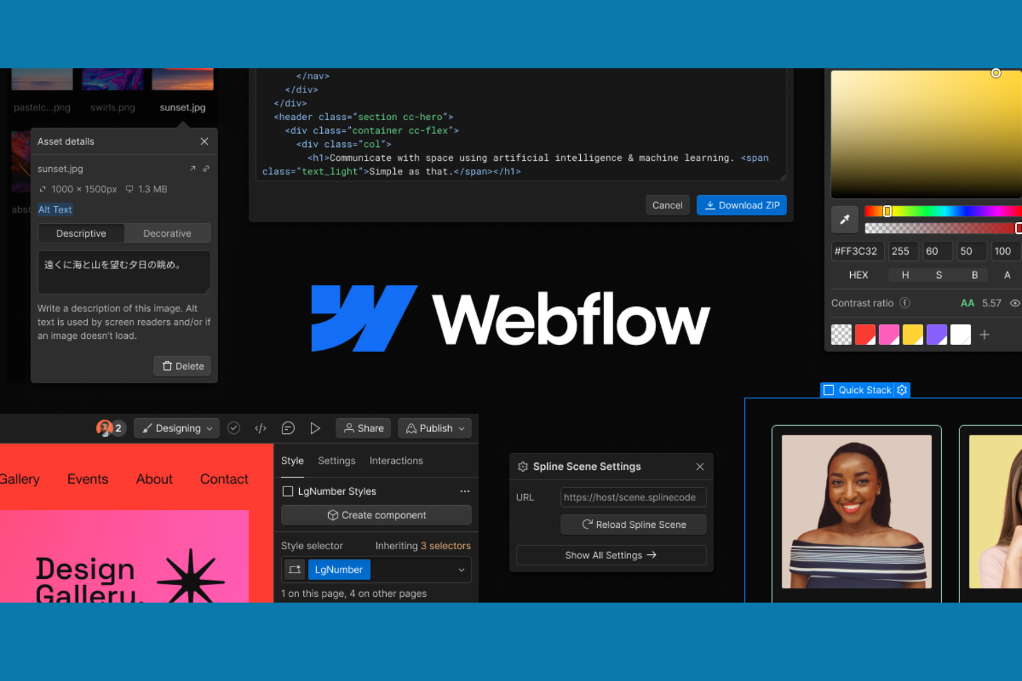 Webflow eCommerce screenshot - Le 27 Migliori Piattaforme Ecommerce D2C Classificate per il 2026