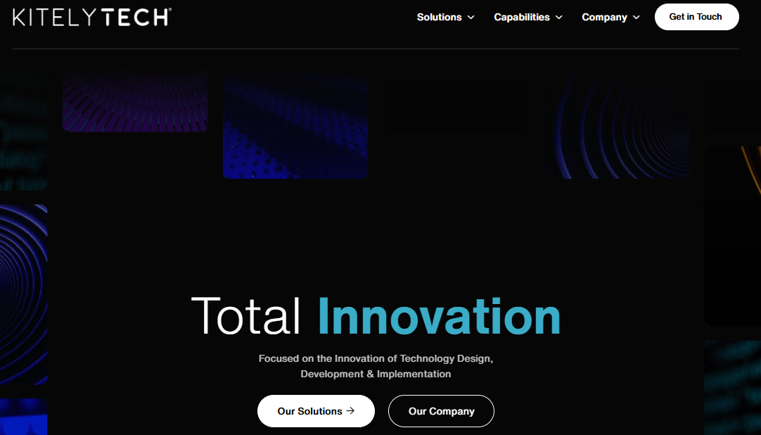 KitelyTech screenshot - 10 Mejores Empresas de Diseño de Páginas Web de Comercio Electrónico para 2026
