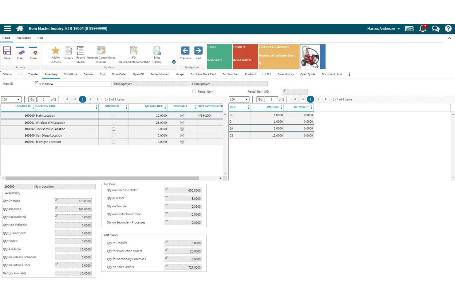 Epicor for Distribution screenshot - Los 10 mejores programas de preparación y empaque de pedidos en 2026