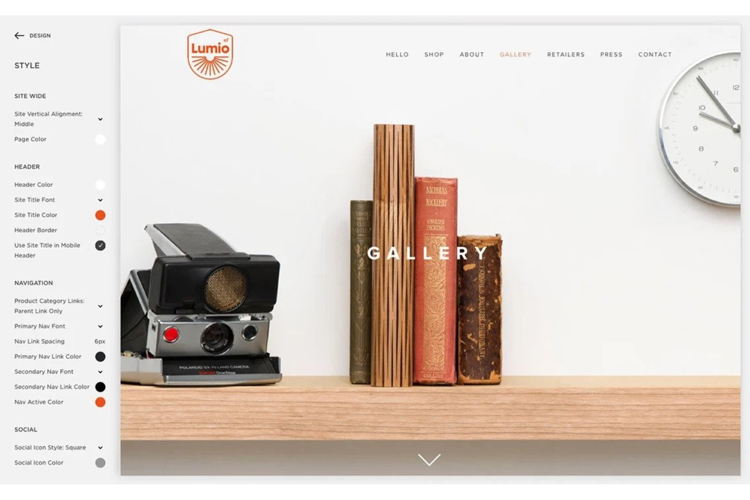 Squarespace screenshot - 10 Mejores Creadores de Sitios Web de Comercio Electrónico para 2026