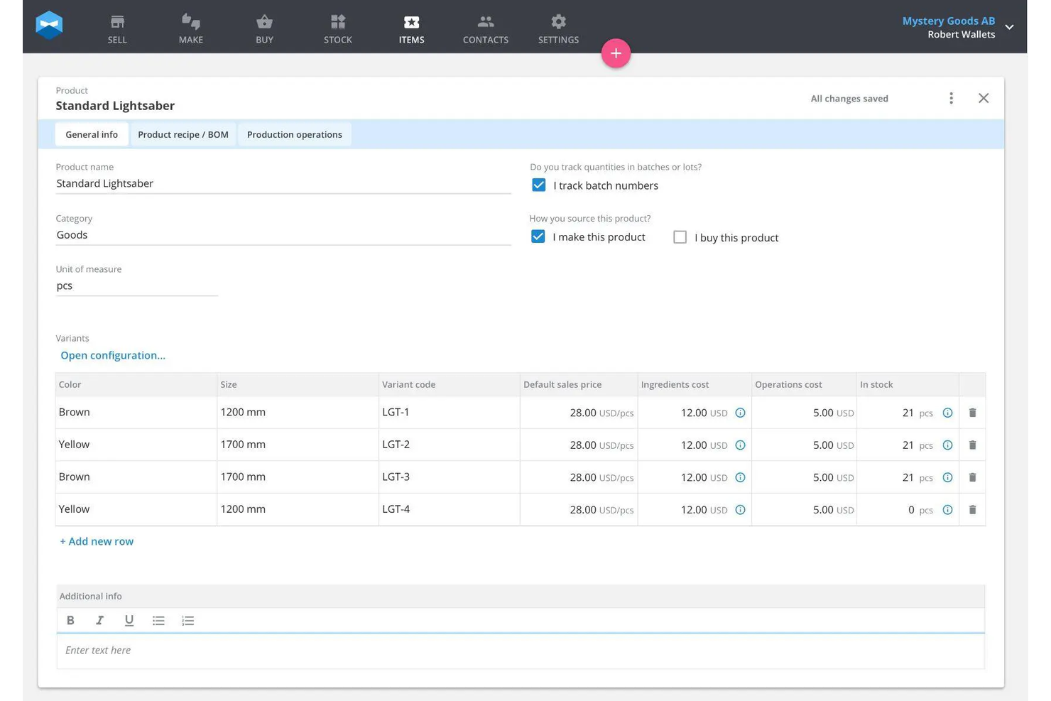 Katana screenshot - I 10 migliori software per l’elaborazione degli ordini per il 2026
