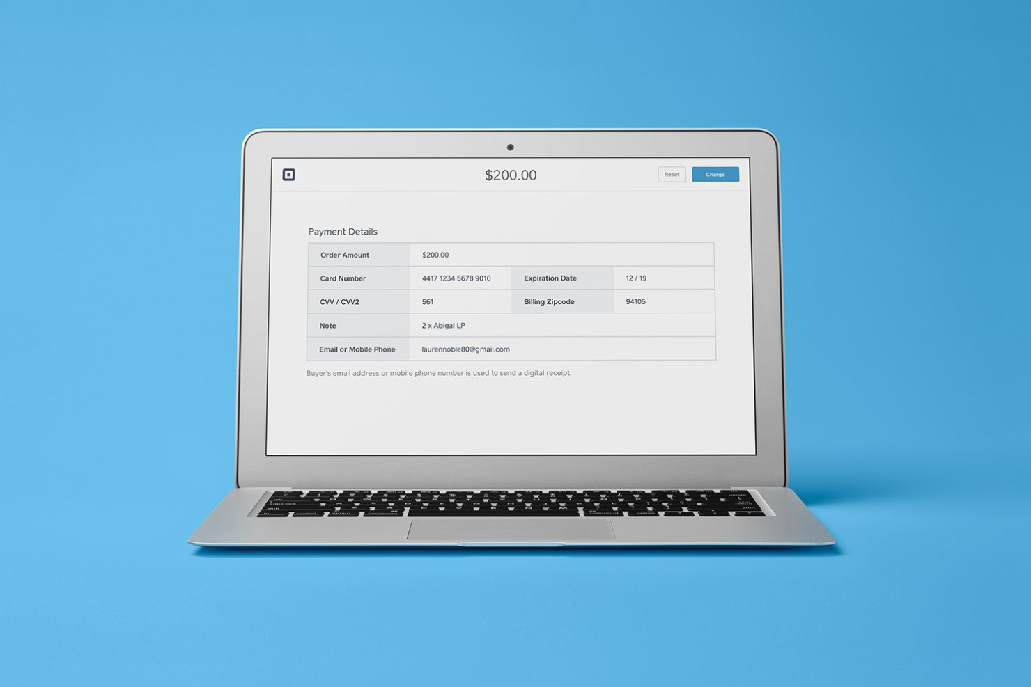 Square screenshot - 10 Servizi di Elaborazione Carte di Credito Più Economici per 2026