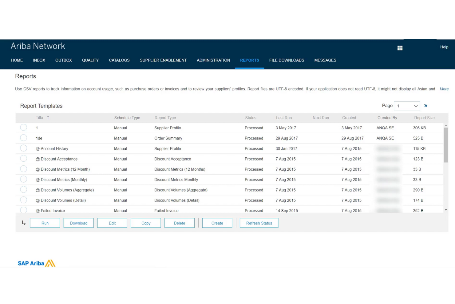 SAP Ariba screenshot - 10 Mejores Software de Gestión de Relaciones con Proveedores en 2026