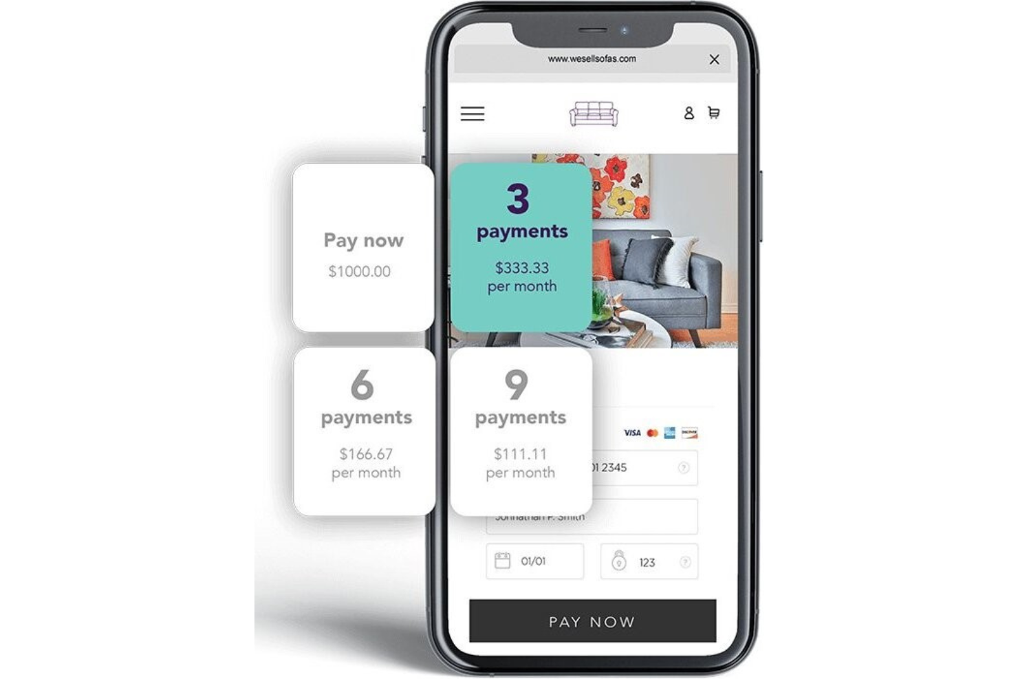 Splitit screenshot - Le 10 migliori piattaforme Compra Ora, Paga Dopo nel 2026