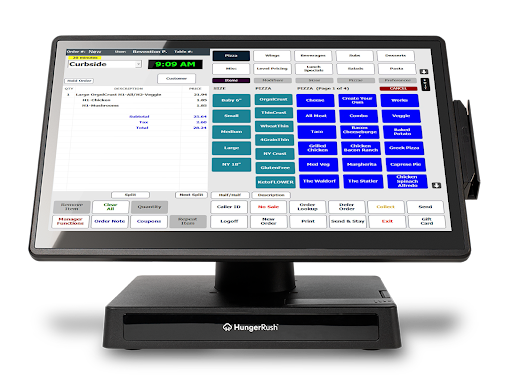 HungerRush screenshot - I 10 Migliori Sistemi POS per Pizzerie Recensiti nel 2026