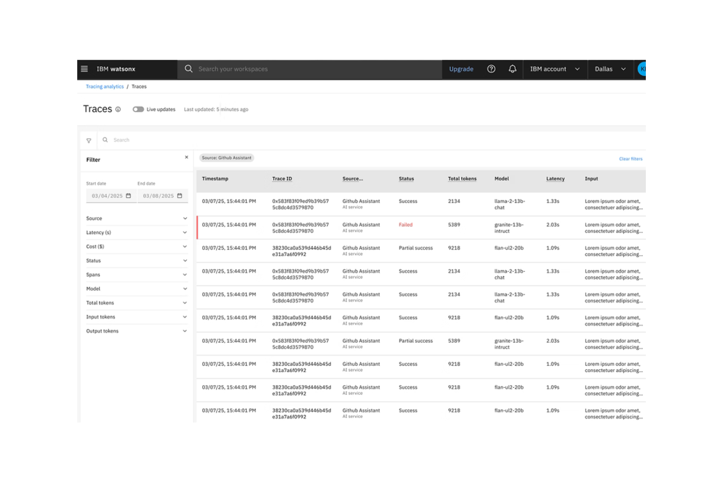 IBM screenshot - 10 mejores soluciones de IA para retail evaluadas en 2026