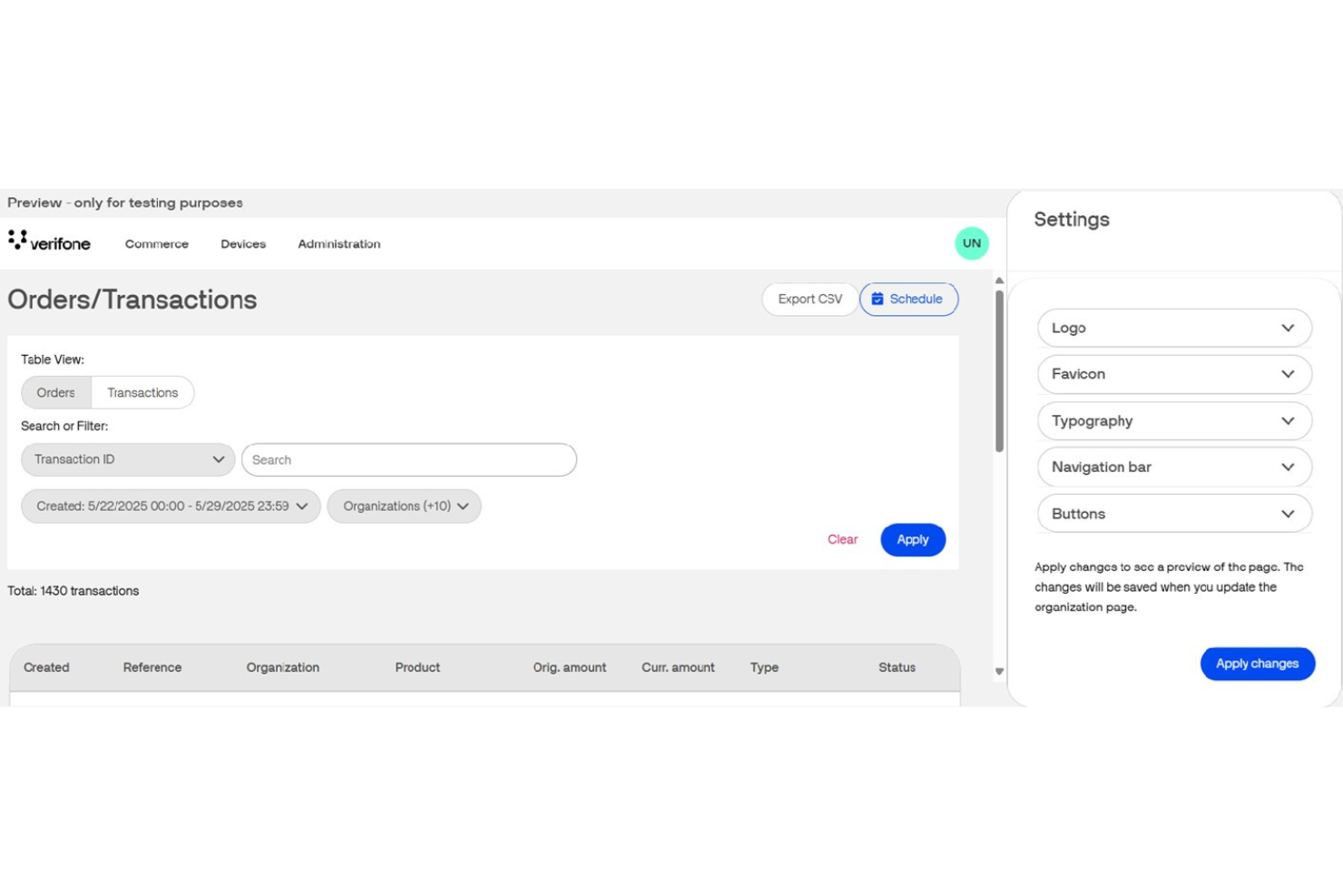 Verifone screenshot - 28 Migliori Fornitori di Gateway di Pagamento nel Regno Unito nel 2026