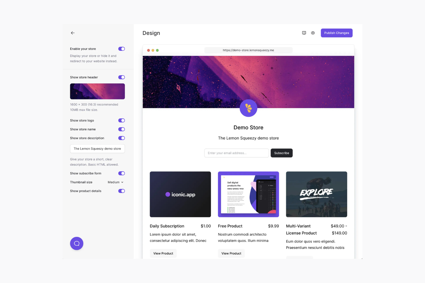 Lemon Squeezy screenshot - 10 Mejores Alternativas a WooCommerce para 2026