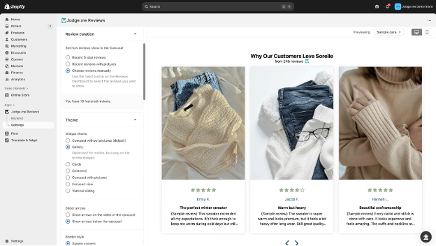 Judge.me screenshot - Le 10 migliori alternative a Yotpo recensite nel 2026