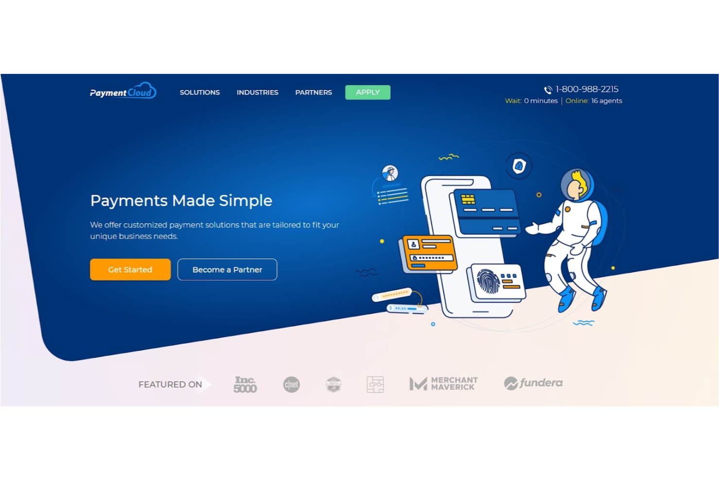 Payment Cloud screenshot - 10 Mejores Cuentas de Comerciante de Alto Riesgo para 2026